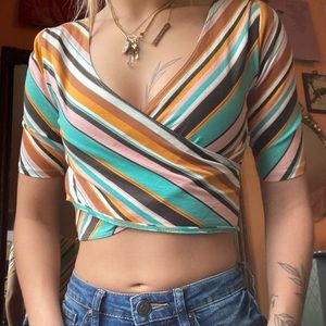 70s vibe crop top